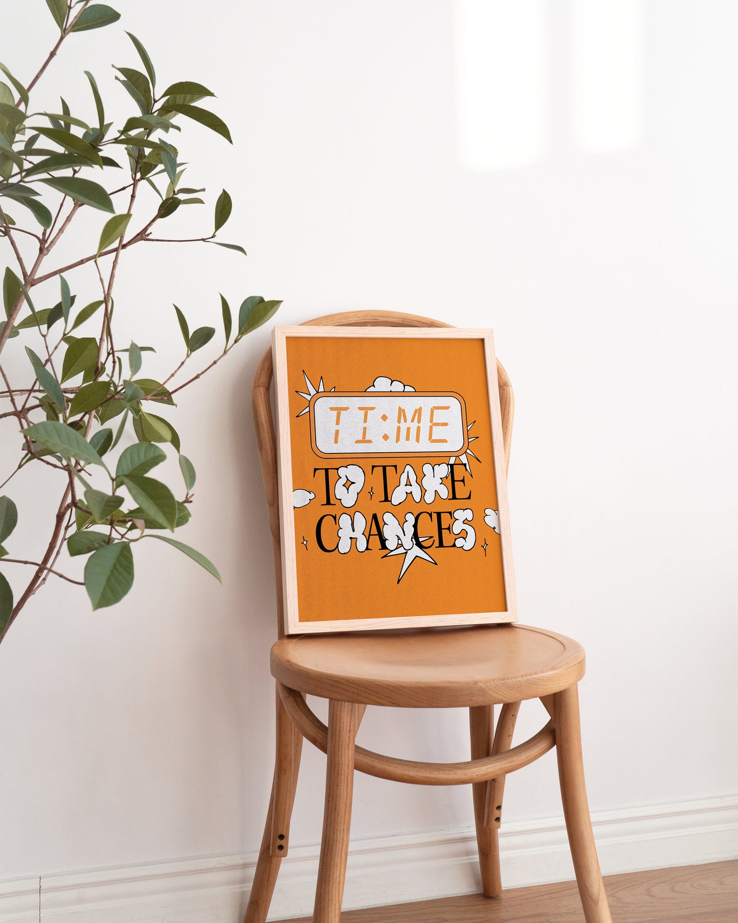 "Time to Take Chances" Print