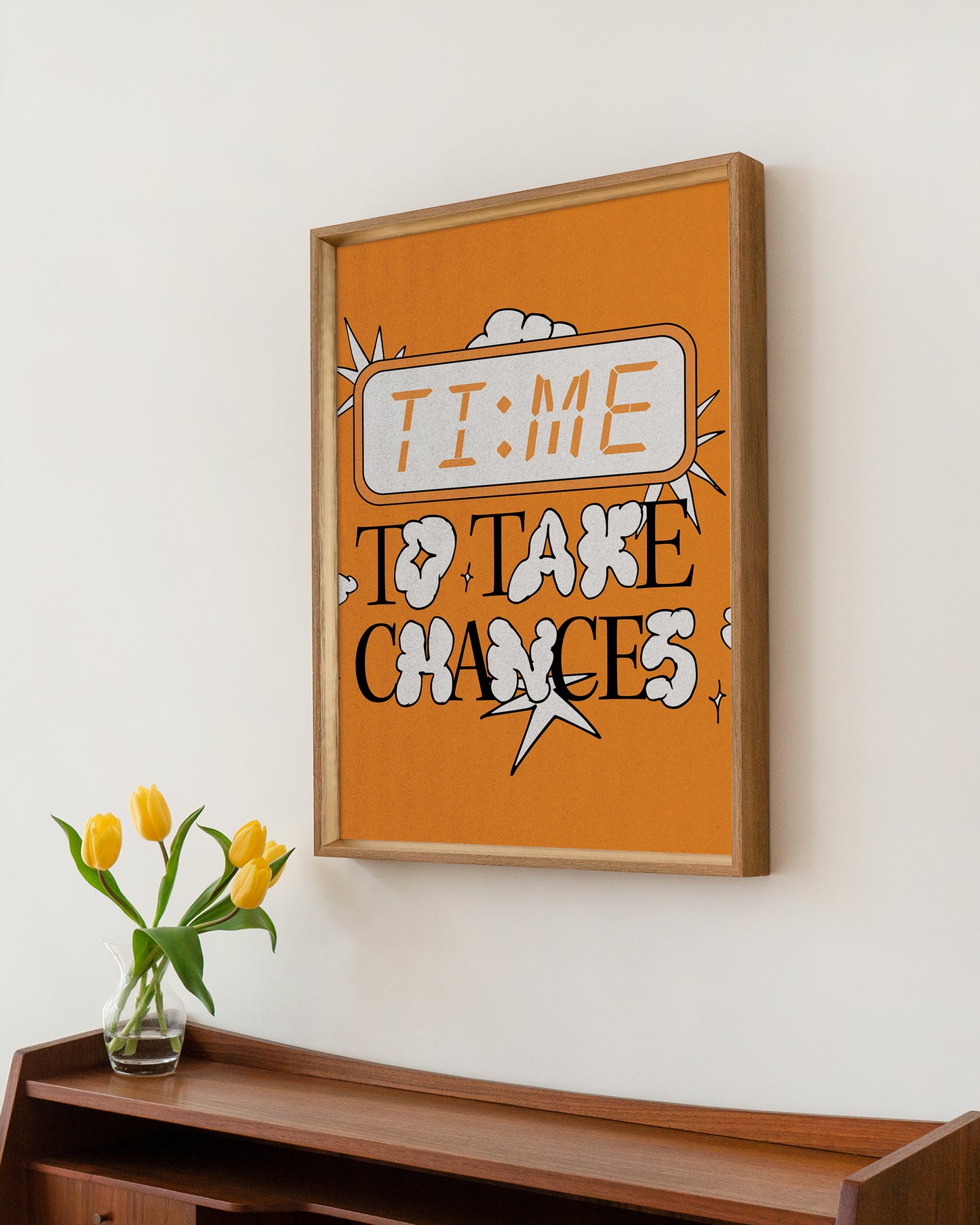 "Time to Take Chances" Print