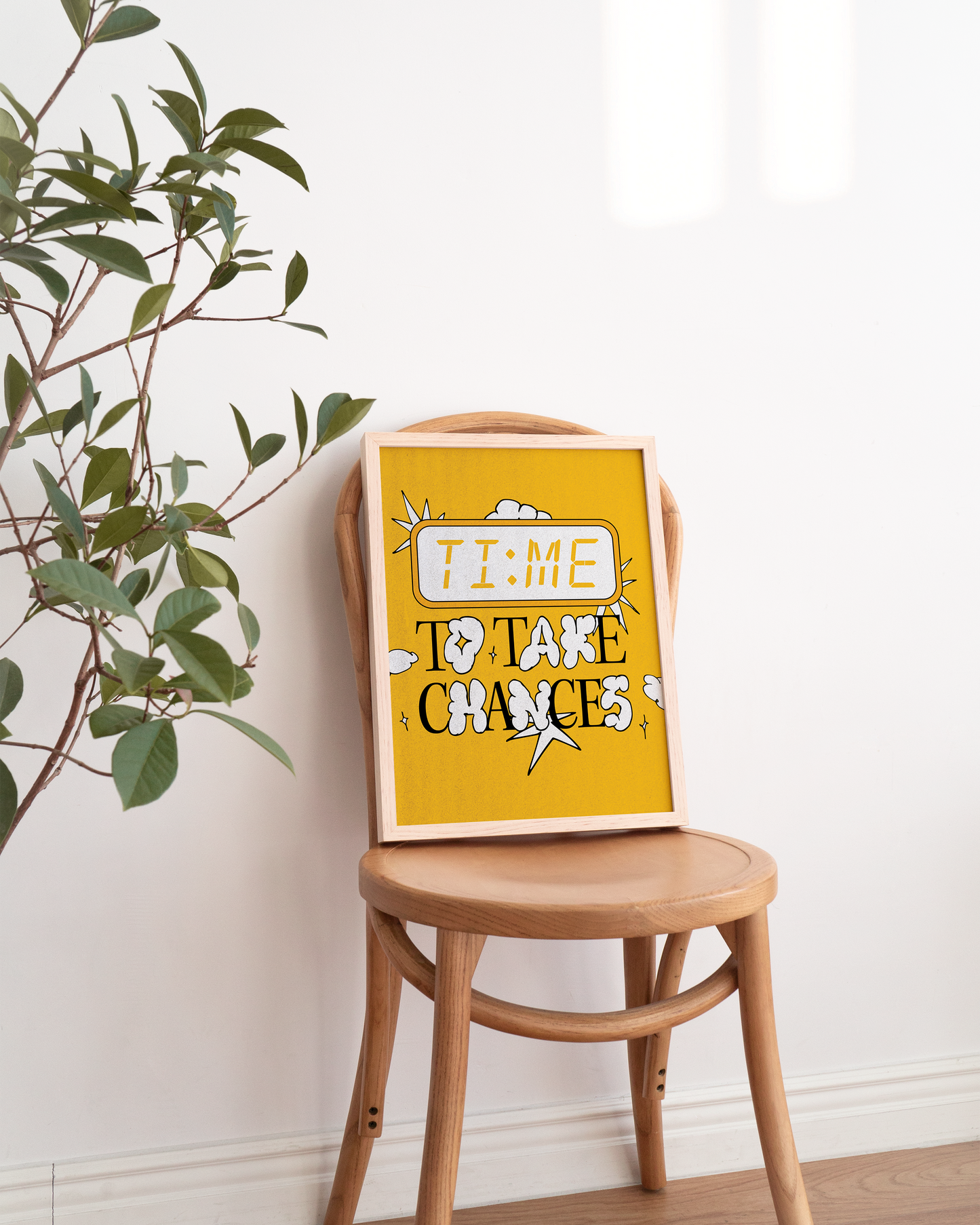 "Time to Take Chances" Print