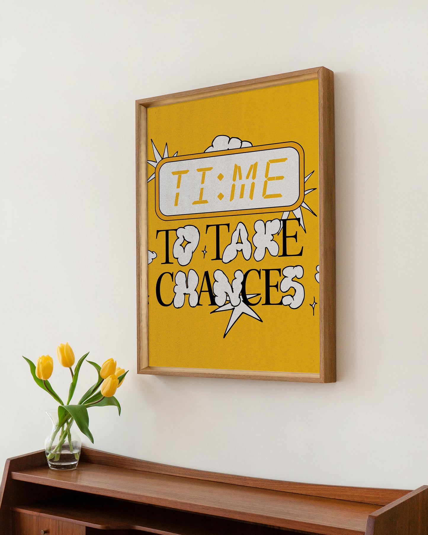 "Time to Take Chances" Print