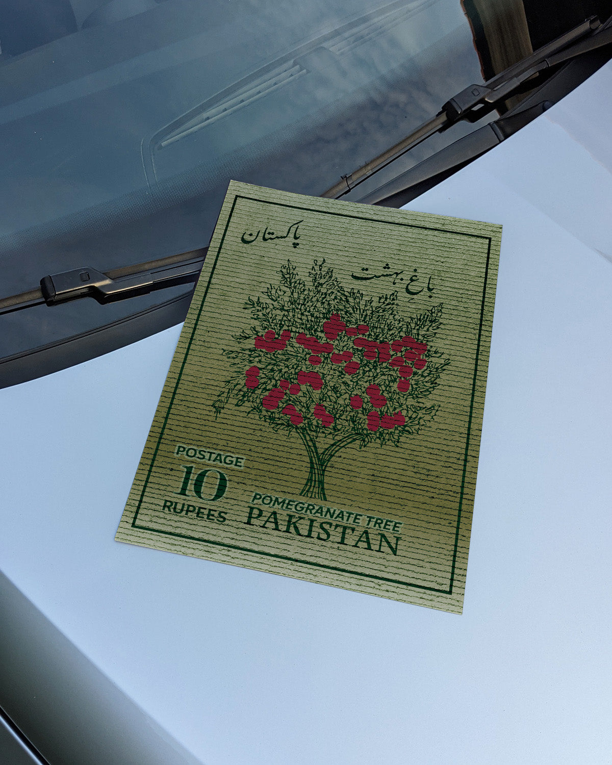 Pakistan Postage Print — The Pomegranate Tree